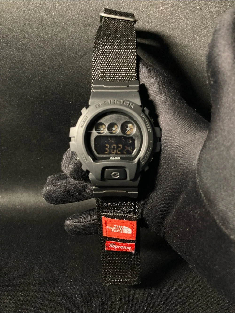 Custom Black and Red G Shock Dw6900 Model